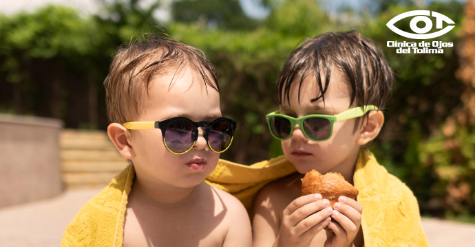 Protege los Ojos de tus Hijos del Sol en el Verano